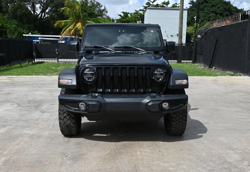 2022 Jeep Wrangler Unlimited Willys Sport Utility 4D - 1C4HJXDG3NW139284 photo 7
