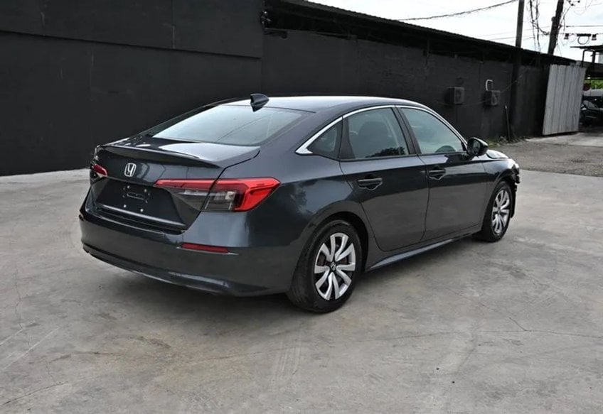 2022 Honda Civic LX - 2HGFE2F24NH542464 photo 3