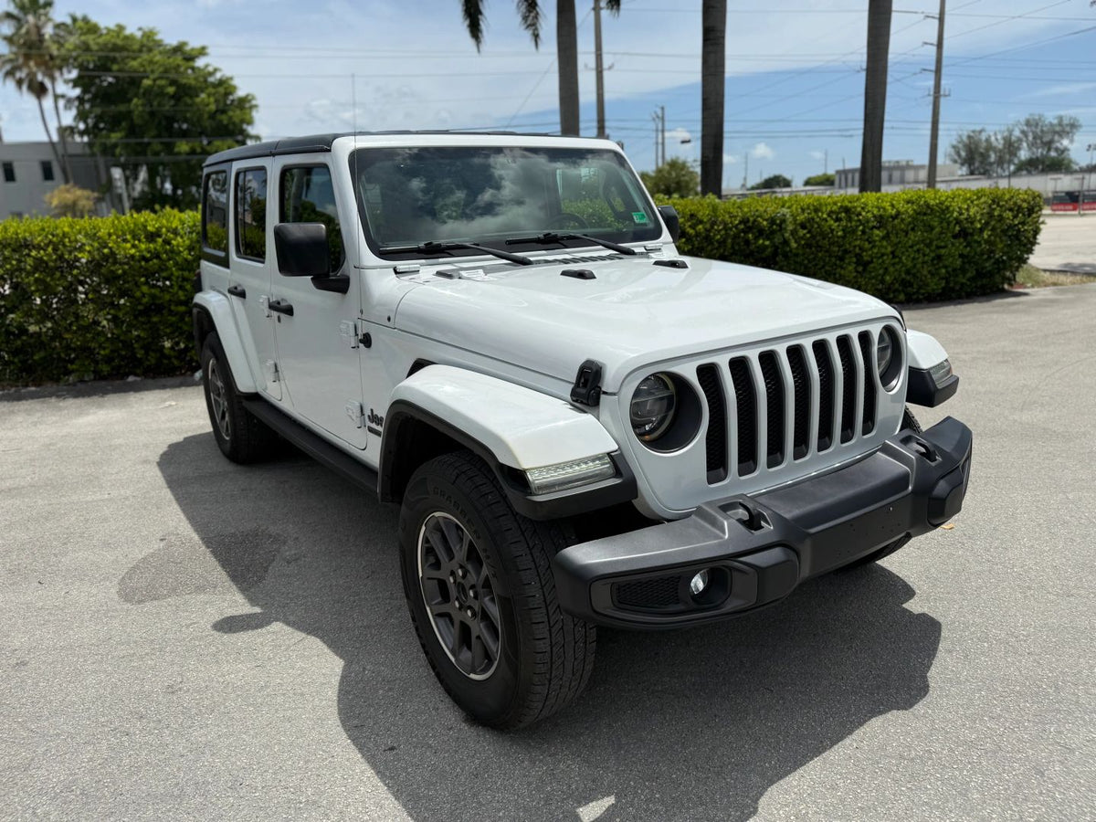 2021 JEEP WRANGLER UNLIMITED 80TH EDITION SPORT UTILITY 4D - 1C4HJXDNXMW549478 photo 9