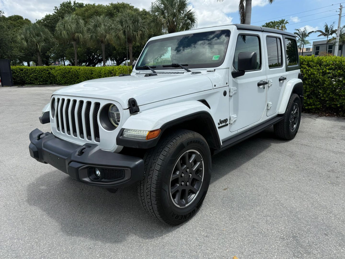 2021 JEEP WRANGLER UNLIMITED 80TH EDITION SPORT UTILITY 4D - 1C4HJXDNXMW549478 photo 3