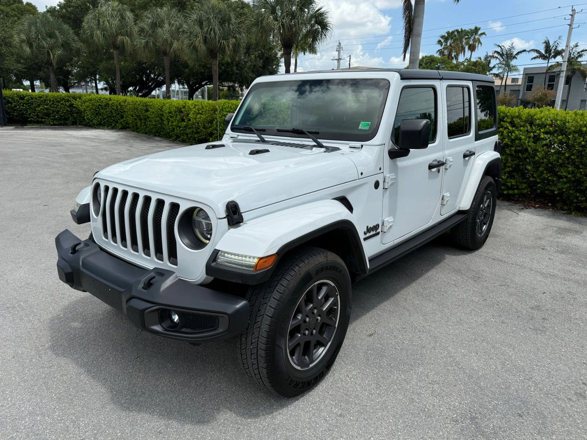 2021 JEEP WRANGLER UNLIMITED 80TH EDITION SPORT UTILITY 4D - 1C4HJXDNXMW549478 photo 1