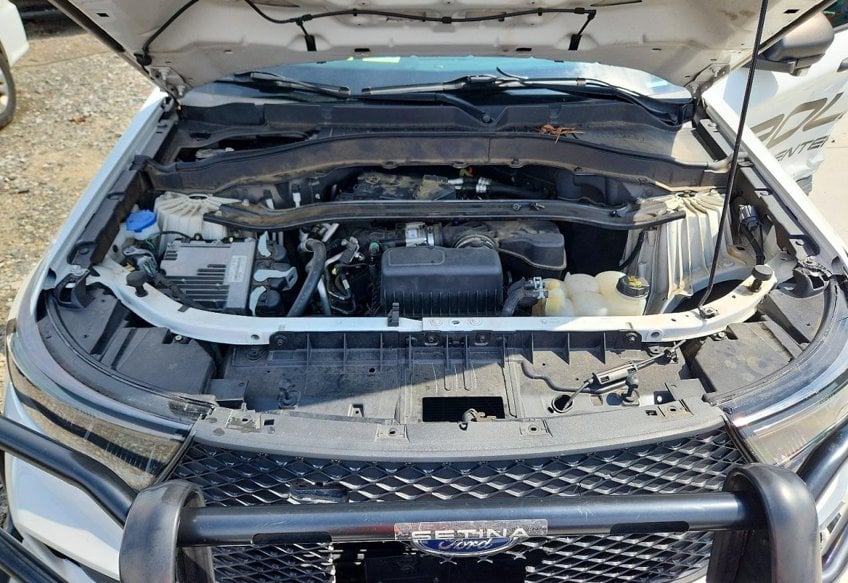 2021 Ford Explorer Police Interceptor Utility - 1FM5K8AB6MGA19384 photo 12