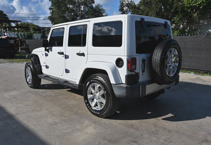 2018 Jeep Wrangler JK Unlimited Sahara (JK) Sport Utility 4D - 1C4BJWEG5JL909401 photo 3