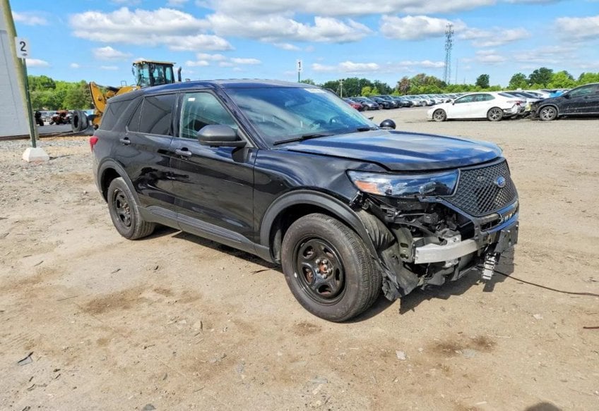 2022 Ford Explorer Hybrid Police Interceptor Utility - 1FM5K8AWXNNA00949 photo 1