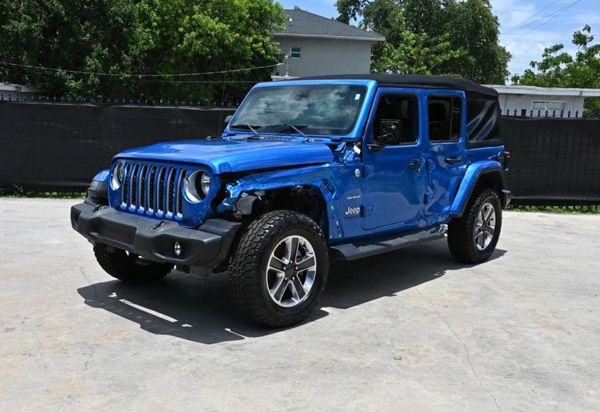 2021 Jeep Wrangler Unlimited Sahara - 1C4HJXEG9MW845057 photo 2