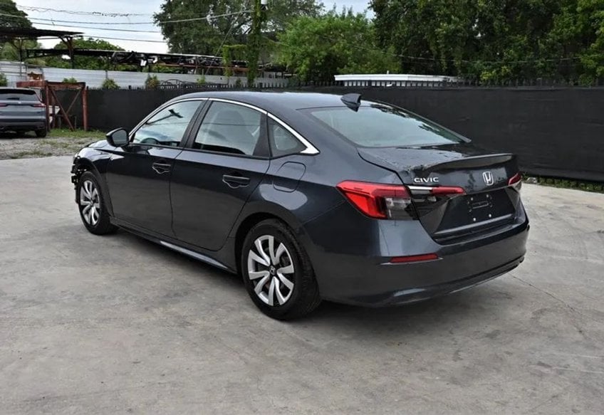 2022 Honda Civic LX - 2HGFE2F24NH542464 photo 4