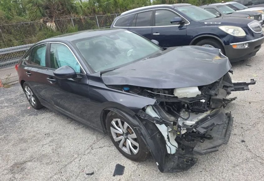 2022 Honda Civic LX - 2HGFE2F24NH542464 photo 4