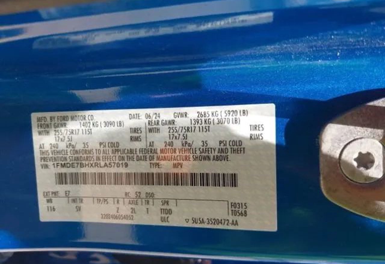 2024 Ford Bronco Big Bend Sport Utility 4D - 1FMDE7BHXRLA57019 photo 24