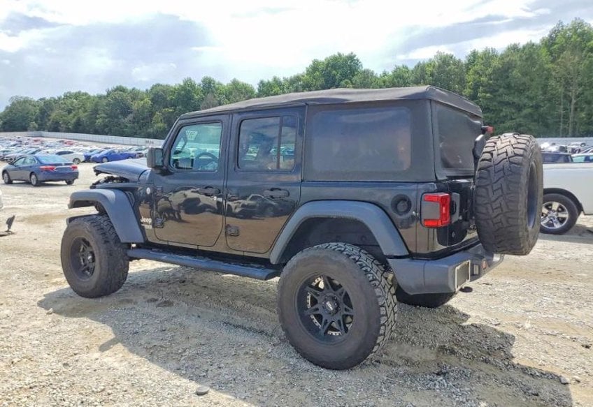 2018 Jeep Wrangler Unlimited All New Sport S Sport Utility 4D - 1C4HJXDGXJW186743 photo 3