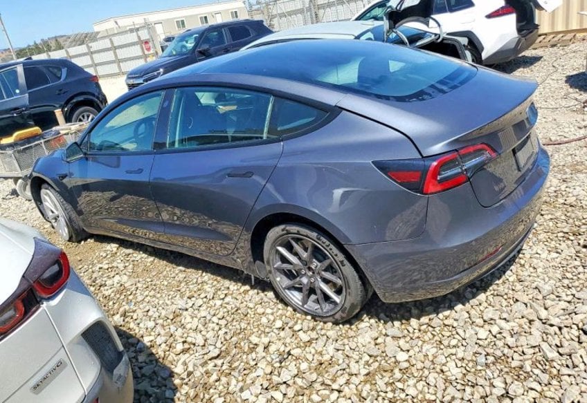 2022 Tesla Model 3 Long Range Sedan 4D - 5YJ3E1EB6NF295113 photo 3