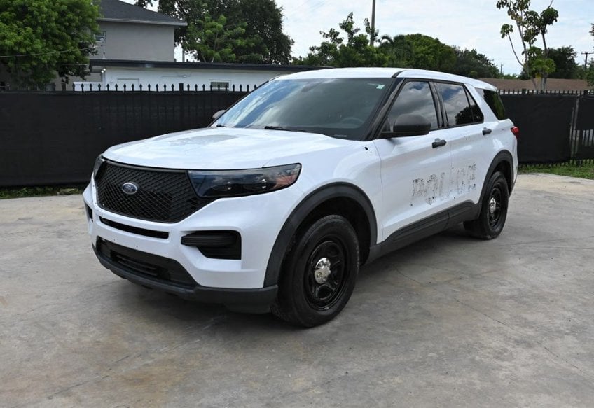 2020 Ford Explorer Police Interceptor Utility - 1FM5K8AB2LGD00175 photo 1