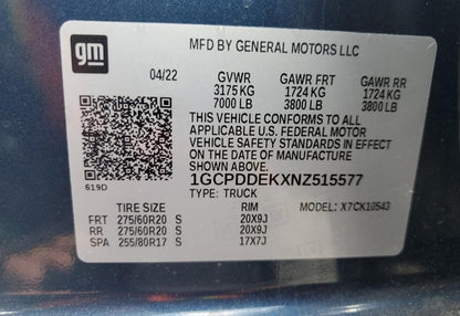 2022 Chevrolet Silverado 1500 LT - 1GCPDDEKXNZ515577 photo 12