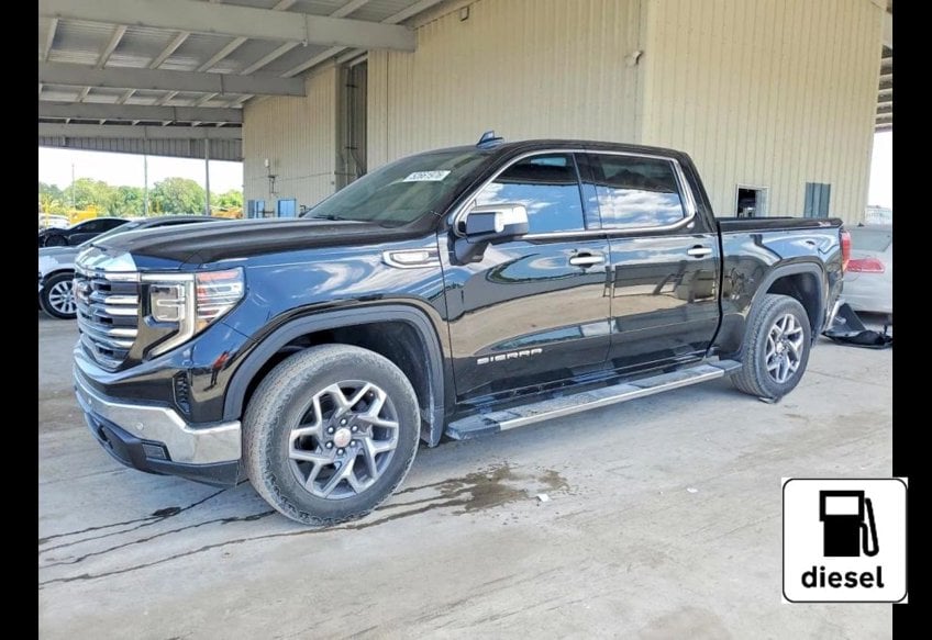 2022 GMC Sierra 1500 SLT - 3GTUUDET9NG658905 photo 1