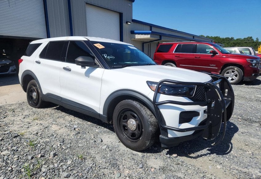 2021 Ford Explorer Police Interceptor Utility - 1FM5K8AB6MGA19384 photo 1